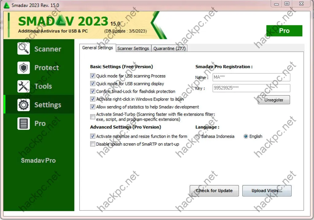 Smadav Pro 2023 Activation key