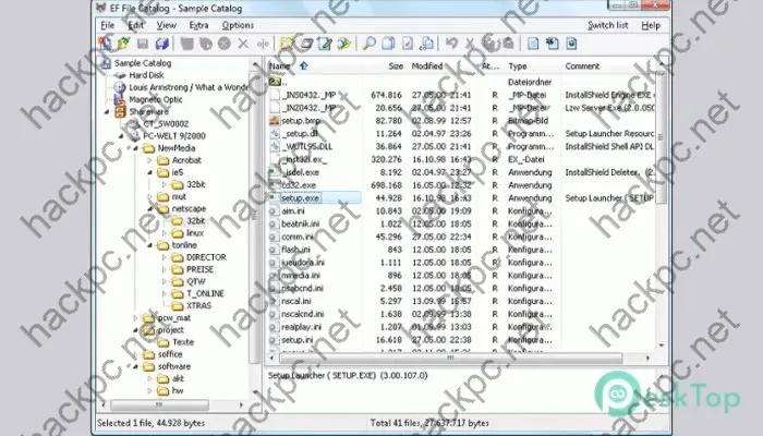 Ef File Catalog Serial key