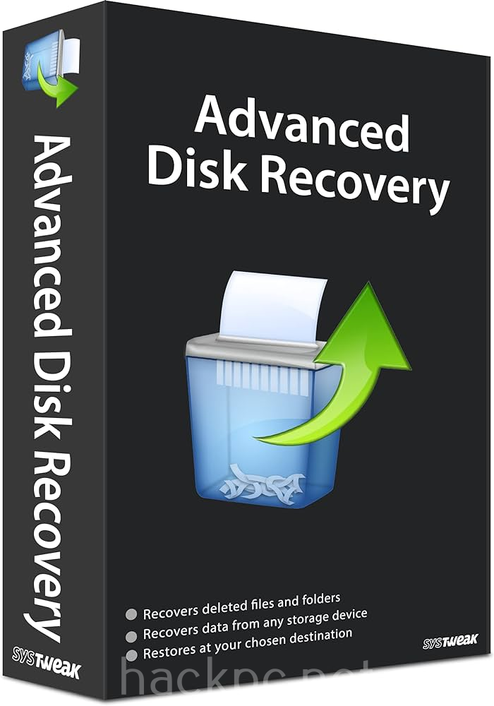 SysTweak Advanced Disk Recovery Crack 4.8.1086.18003