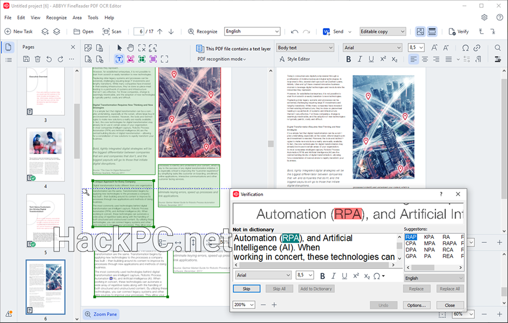 ABBYY FineReader PDF Document Editing With OCR