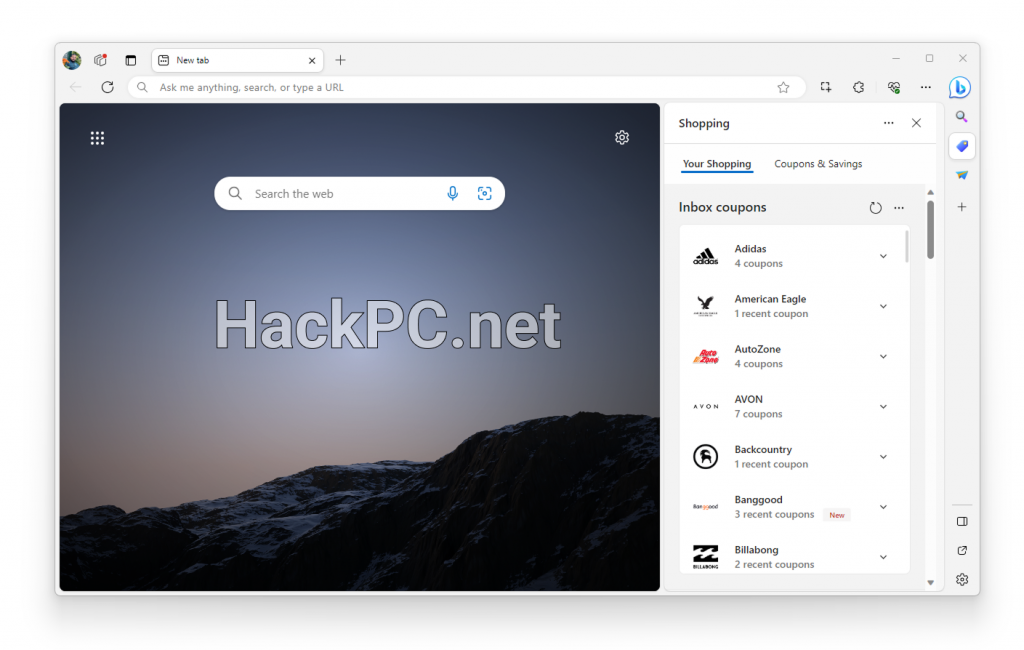 Microsoft Edge Browser 2025