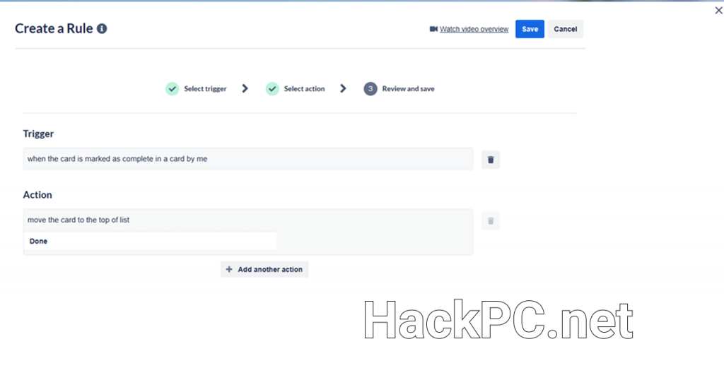 Automations in Trello
