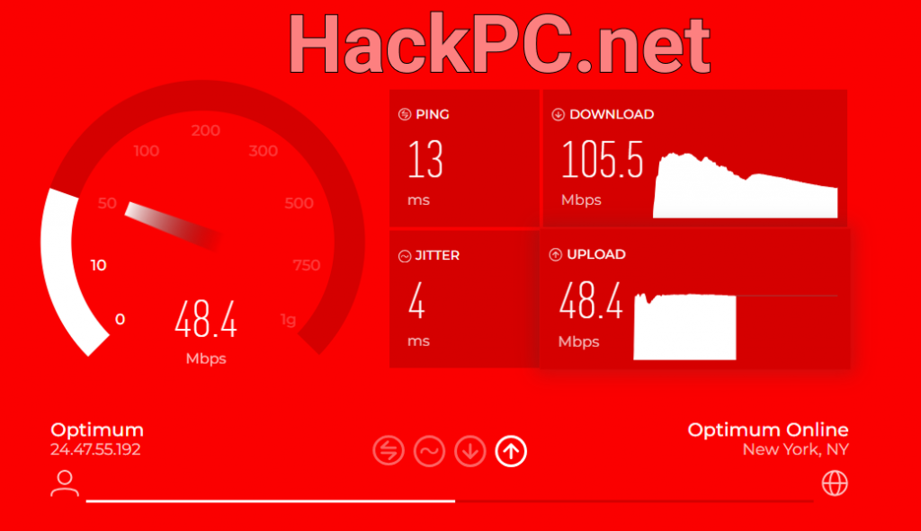 network speedtest