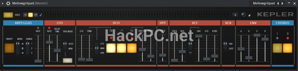 Kepler virtual synth