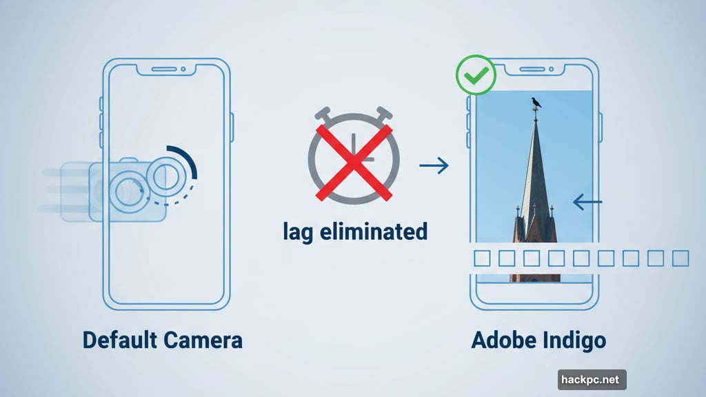 Zero-lag shutter captures bird flying through Edinburgh's Royal Mile instantly