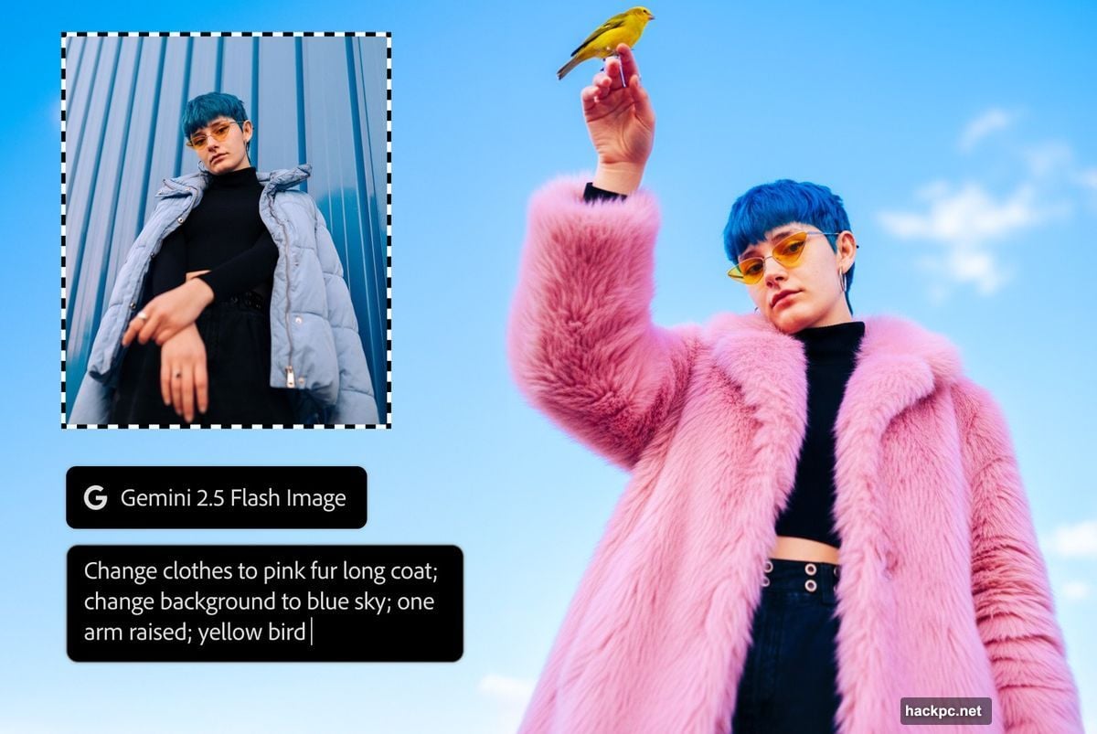 Adobe Express conversational AI assistant edits projects through natural language