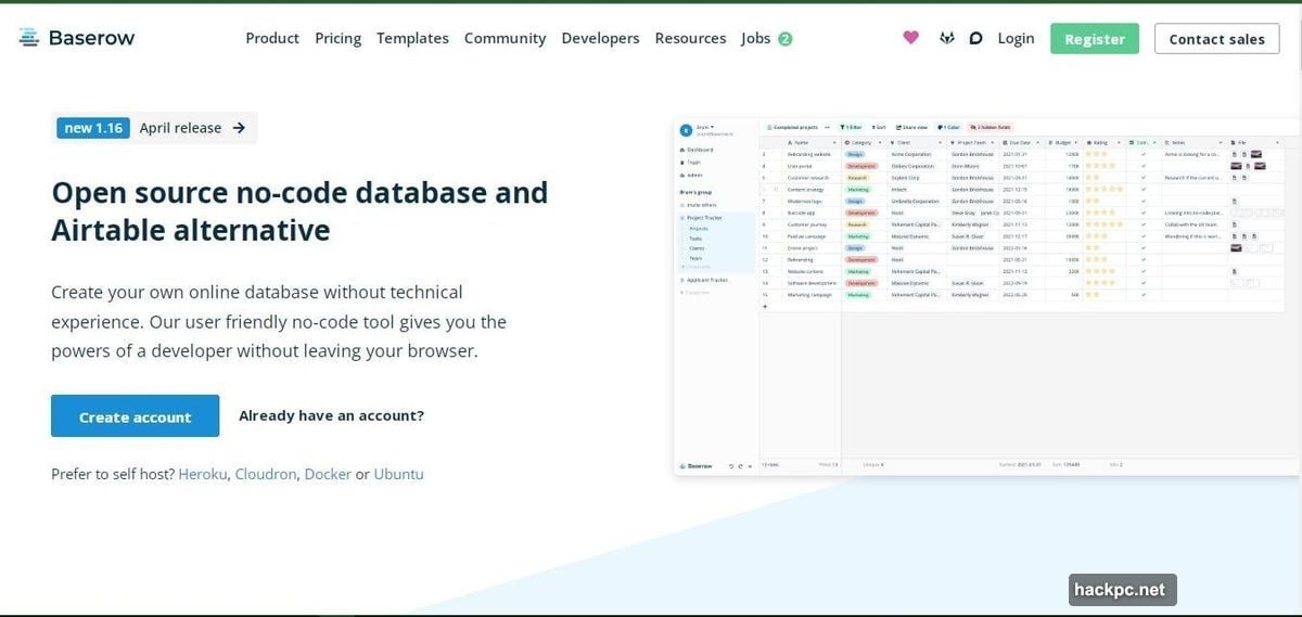 Airtable starter plan caps you at five thousand records per base