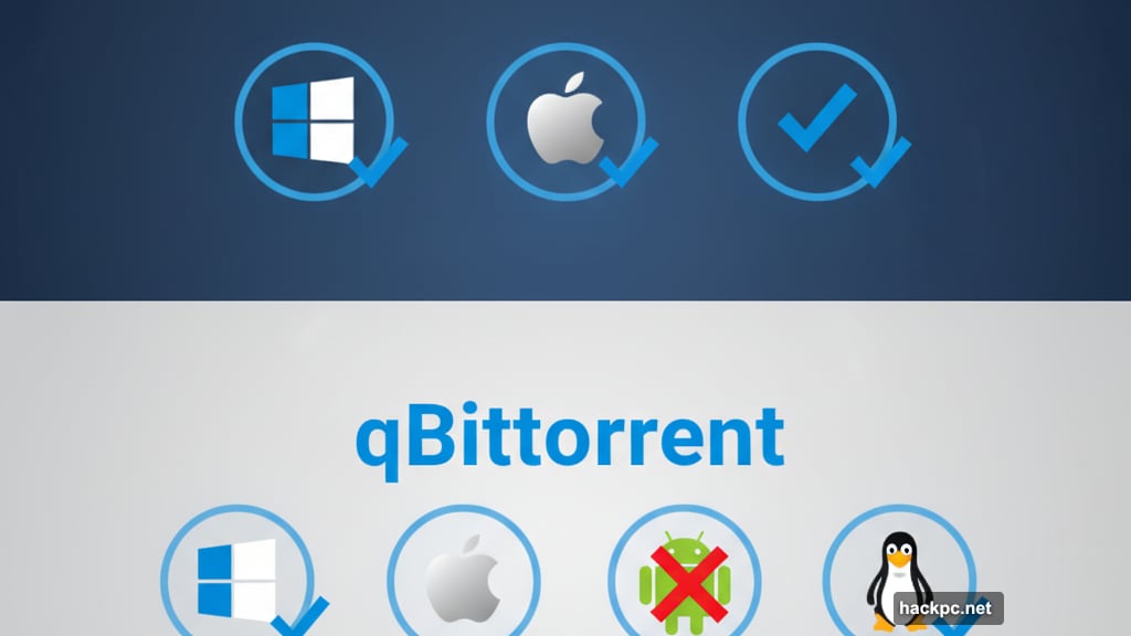 Linux support makes qBittorrent stand out from BitTorrent client availability