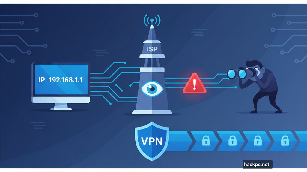 ISPs can see torrenting activity and copyright trolls track addresses