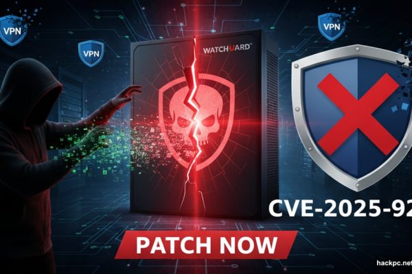 Critical WatchGuard firewall vulnerability allowing remote hacker takeover without authentication