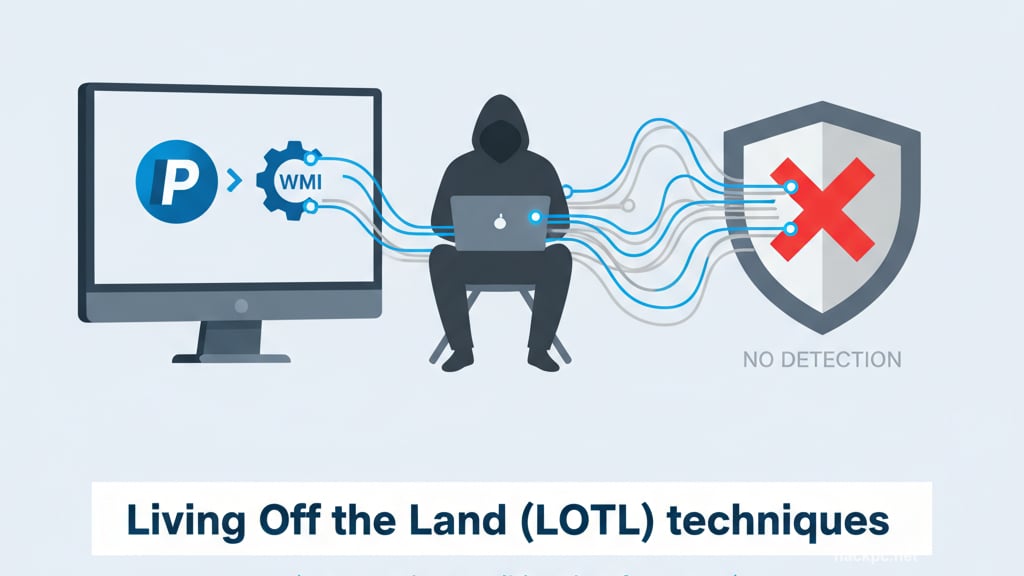 Attackers use legitimate tools like PowerShell to bypass antivirus detection