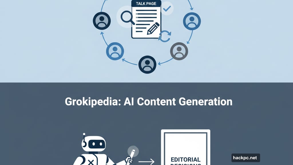 Wikipedia crowdsourcing and transparency replaced with AI and hidden editorial decisions
