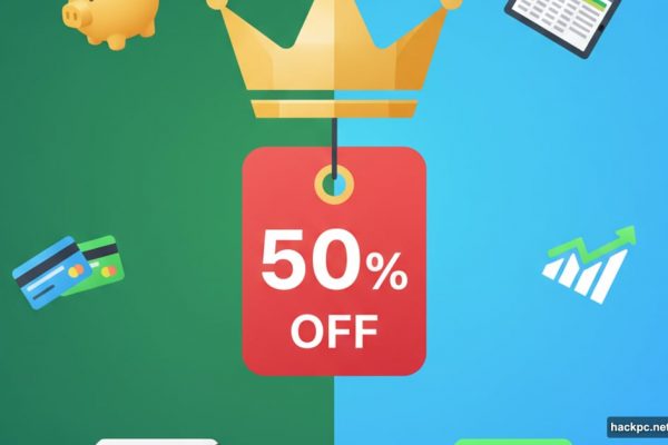 Monarch Money budgeting app with 50 percent off discount promotion