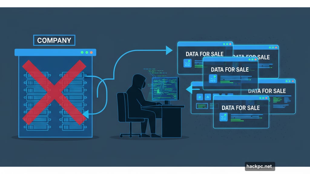 Stolen data gets sold on dark web marketplaces