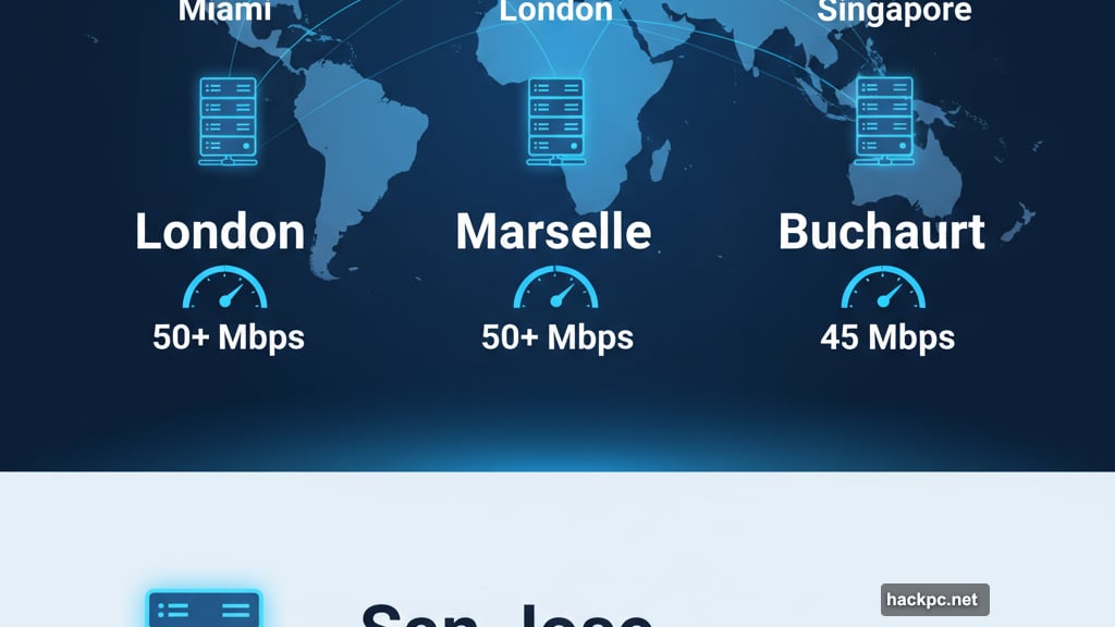 Global server speeds retained 88 percent of download speeds
