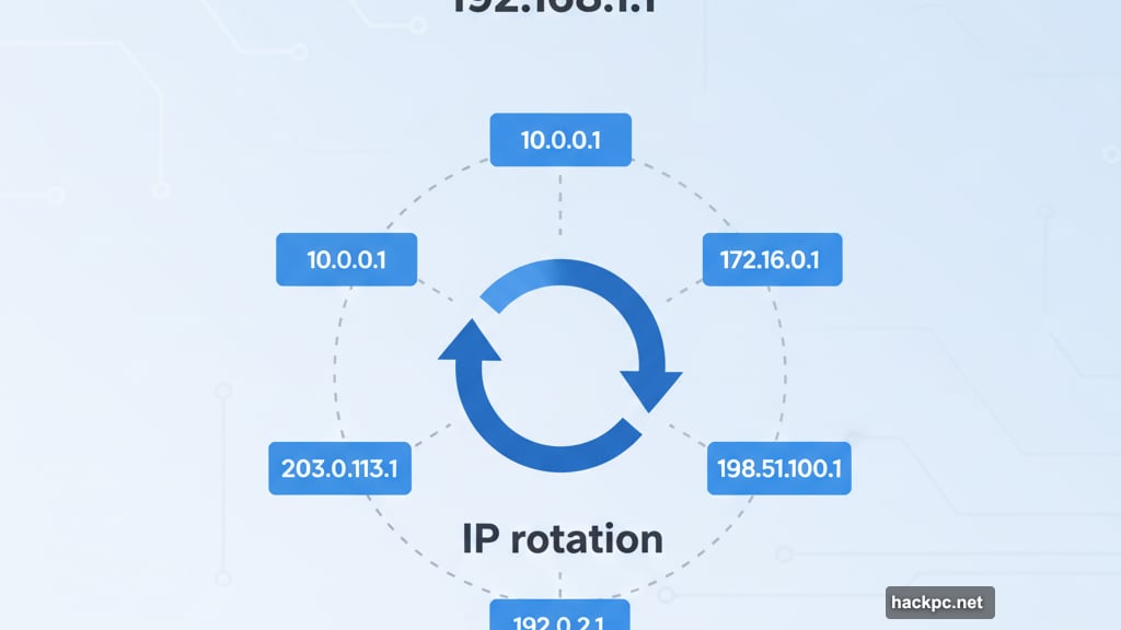 Surfshark rotates your IP address constantly to avoid detection