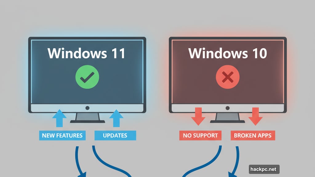 Software developers abandoning Windows 10 to prioritize Windows 11 support