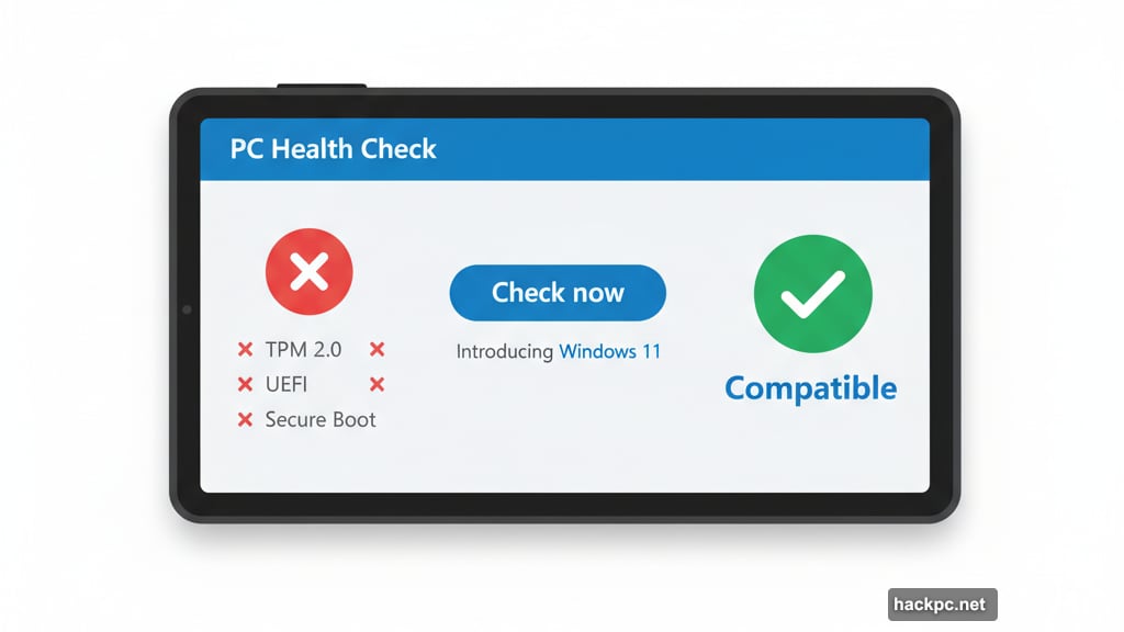 Microsoft PC Health Check app explains compatibility issues clearly