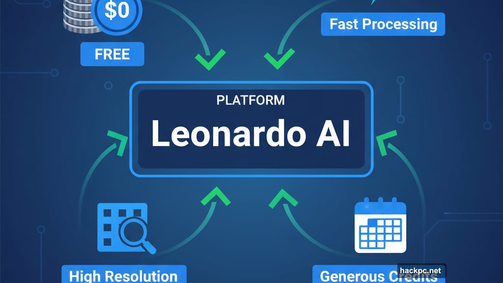 Leonardo AI offers best free plan with generous daily credits