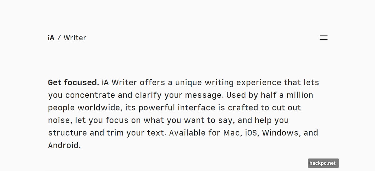 IAWriter