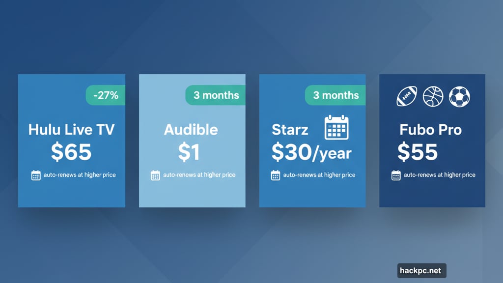 Limited time offers on ad supported tiers available now
