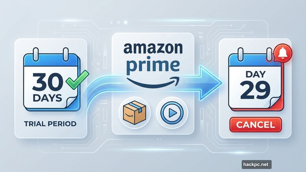 Amazon gives first-time members 30 days to test everything