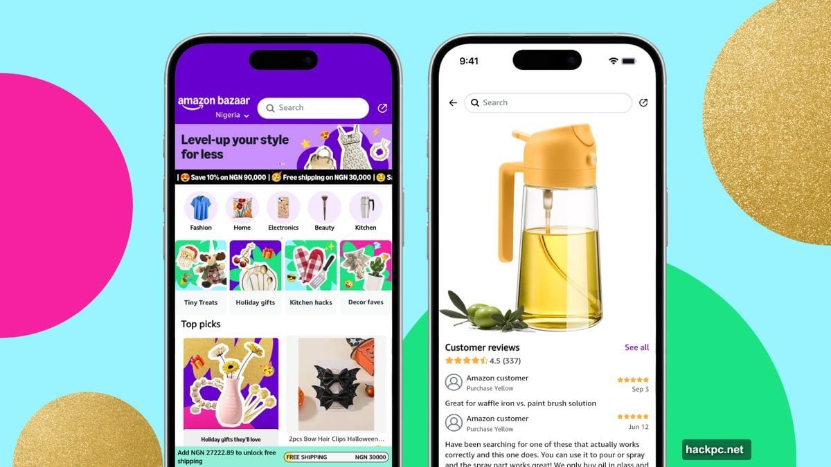 Amazon Bazaar targets markets where Temu and Shein dominate