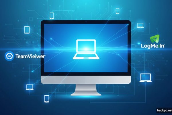 Desktop monitor remotely connecting to multiple devices through digital network
