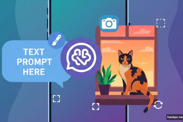 ChatGPT phone interface showing text prompts generating and editing images