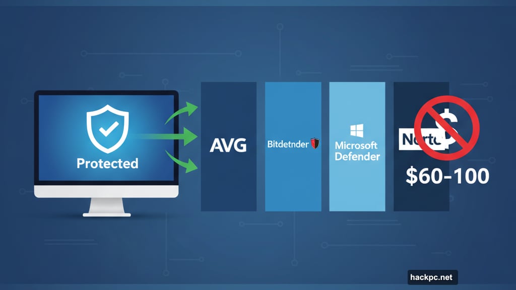 Four free antivirus programs provide solid defense against malware
