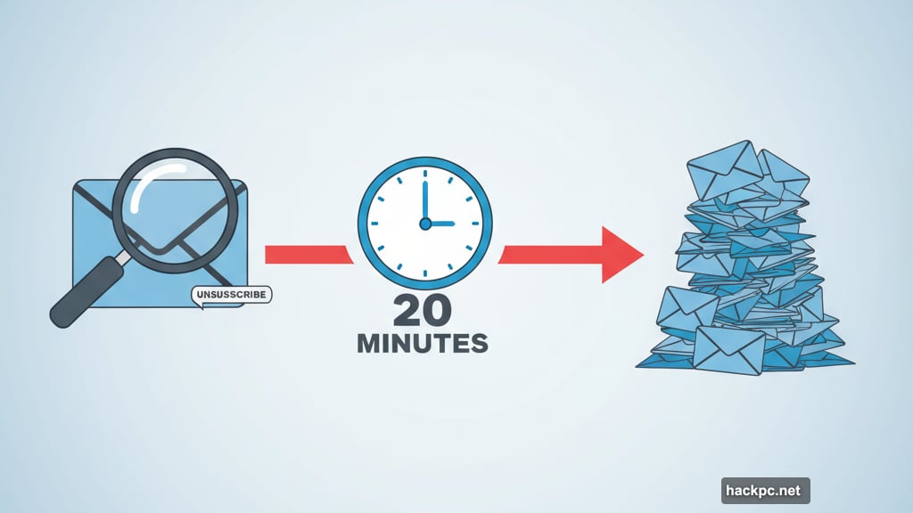 The old way of unsubscribing from newsletters was tedious