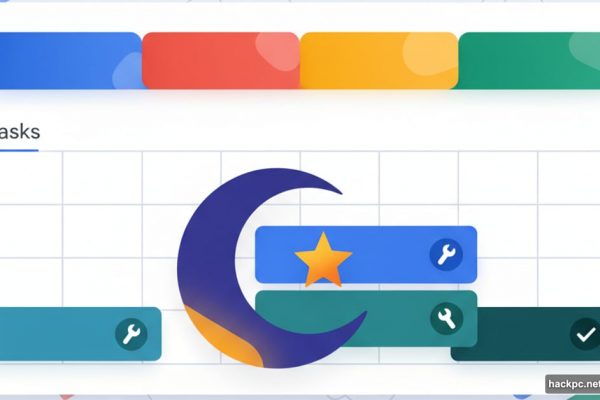 Google Calendar interface showing new task scheduling blocks with focus time