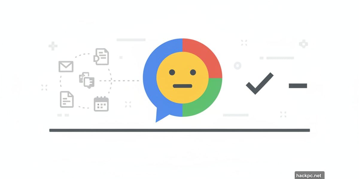 Google Chat icon on flat line with workspace integrations