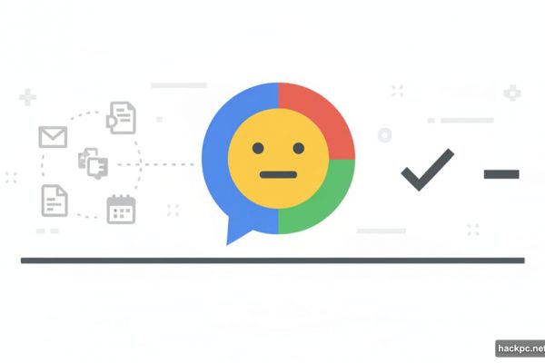 Google Chat icon on flat line with workspace integrations