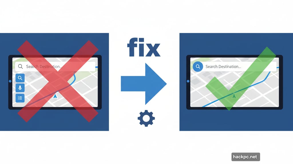 Android Auto interface elements stay out of the way