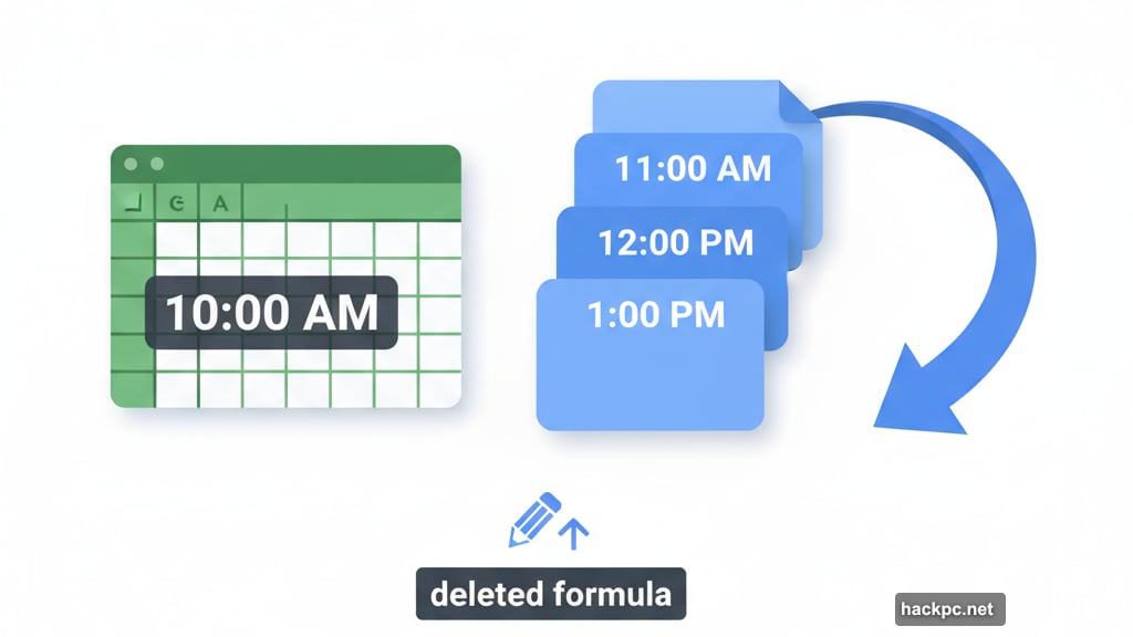 Version Control automatically saves document versions at different time points