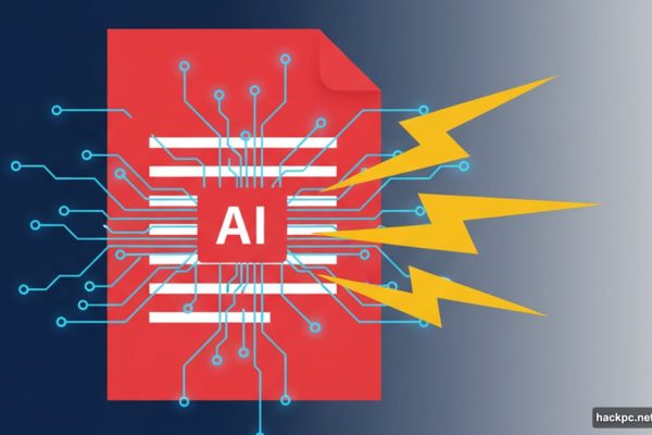PDF document with AI overlay and Adobe Acrobat logo showing fast summarization
