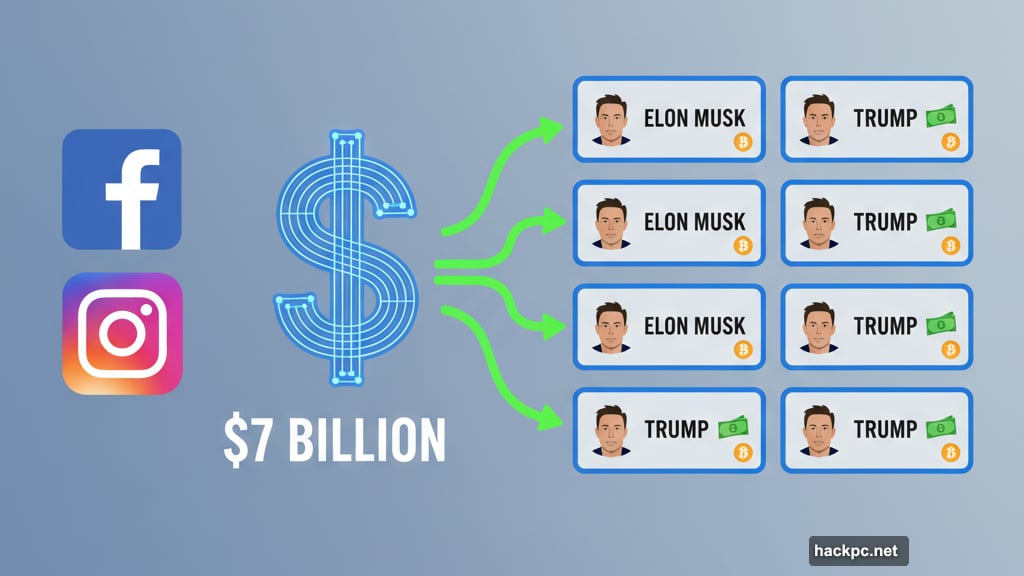 Meta earns seven billion yearly from scam ads featuring deepfakes
