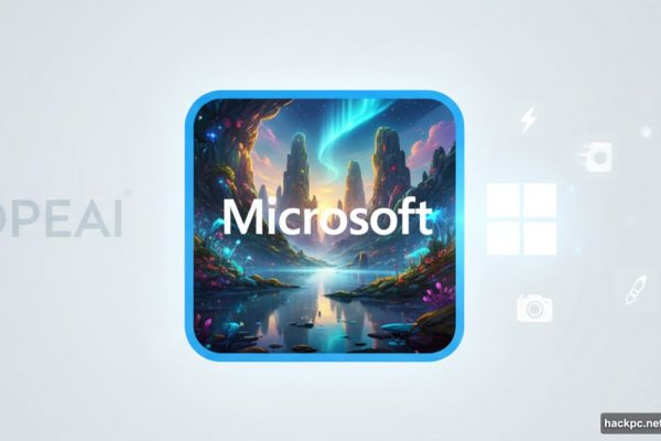 Microsoft logo generating AI images, moving away from OpenAI dependency