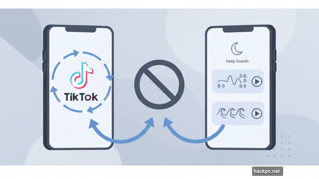 TikTok offers sleep aids inside the thing keeping you awake