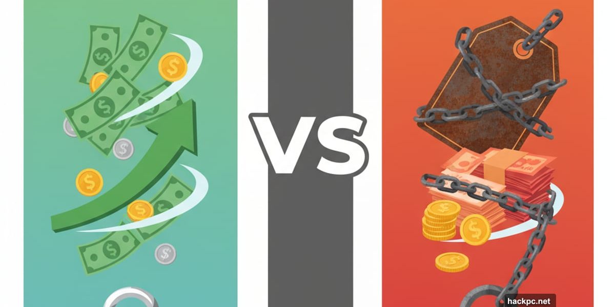WordPress versus Wix comparison showing cost savings and budget differences