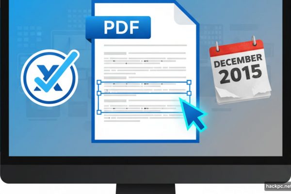 Xodo PDF editor showing strong editing tools with dated interface design