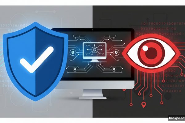 Shield protecting computer split against eye tracking data streams