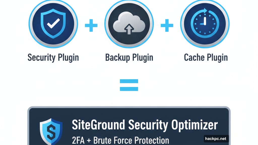 Security Optimizer handles two factor authentication through one interface