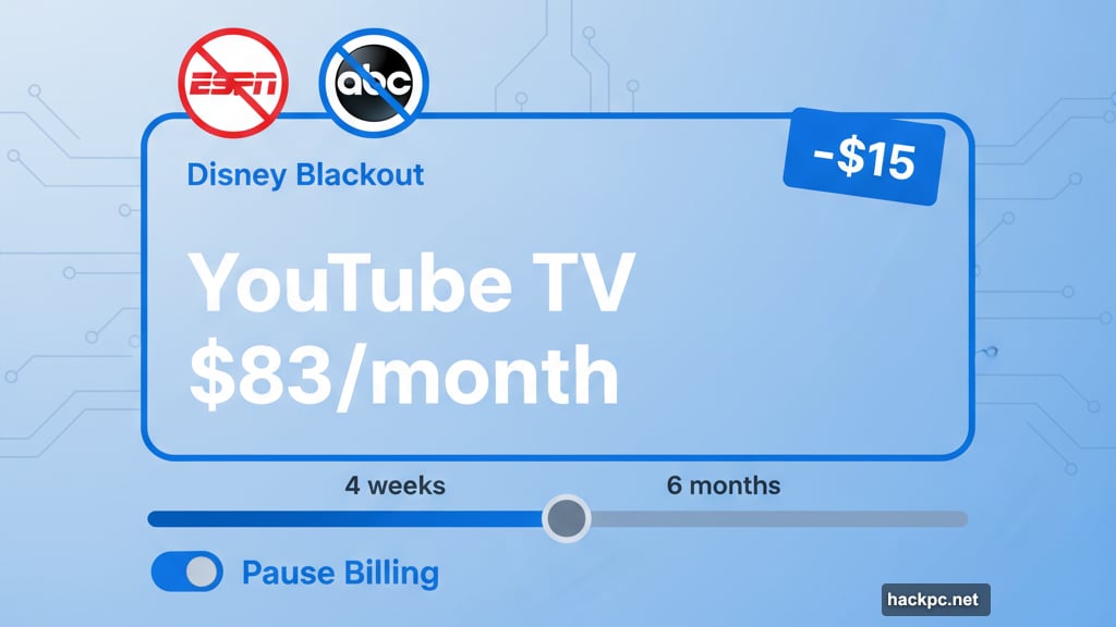 Disney channel blackout affects ESPN and ABC for subscribers