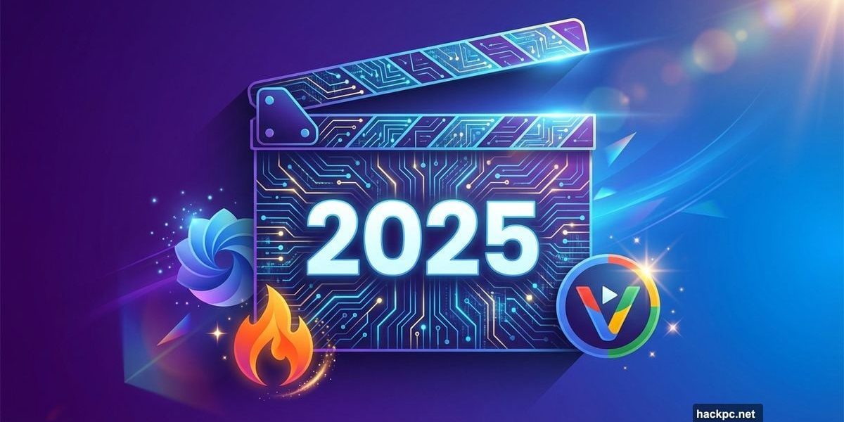 AI video clapperboard with Sora, Adobe Firefly, and Veo logos