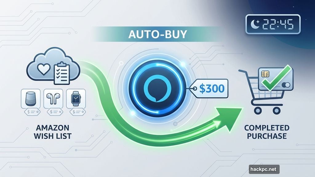 Alexa Plus tracks prices and automatically purchases items from wish list