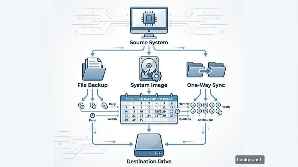 Aomei Backupper Standard includes file backup system imaging and scheduled operations
