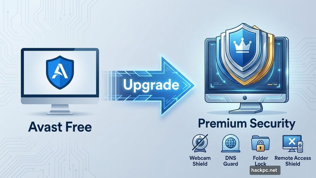 Premium Security adds targeted protections that free users miss