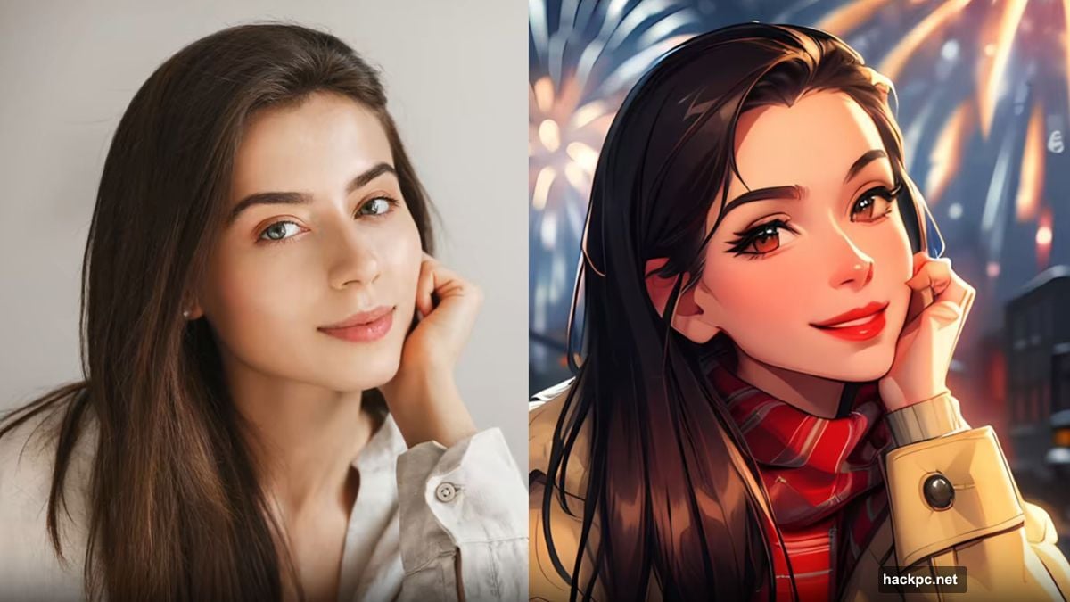 AI analyzes image and fills gap intelligently after removal